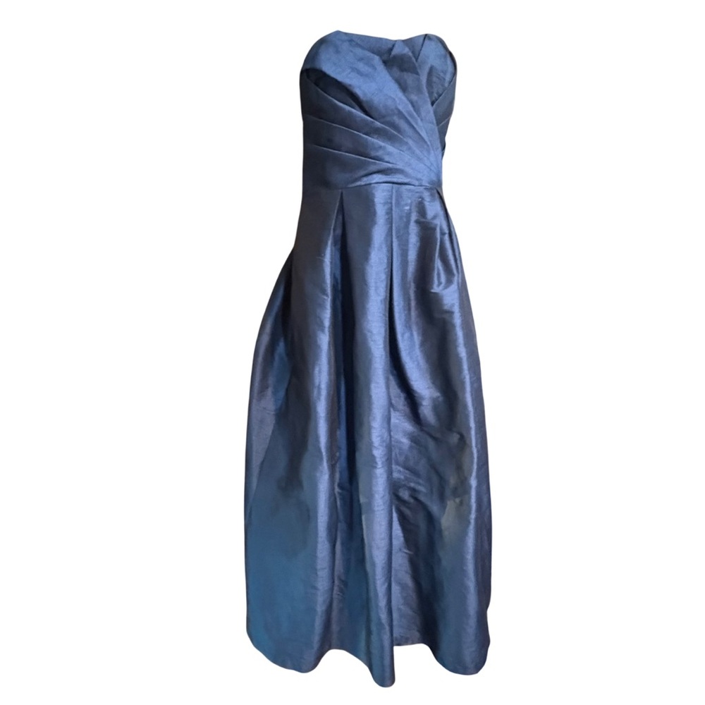 Lulakate Blue Sweetheart me line floor length gown size 8